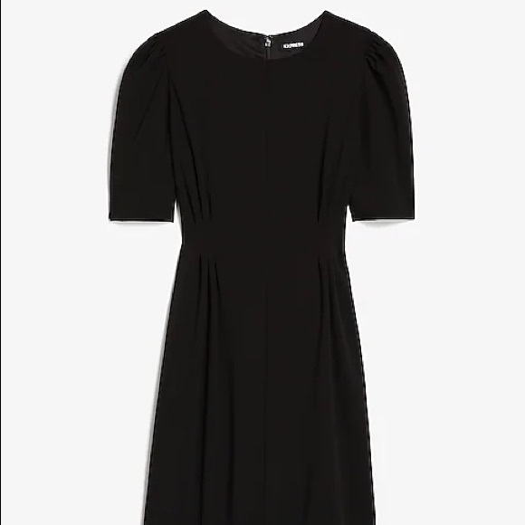 Express Puff Sleeve Sheath Dress - Picture 4 of 4